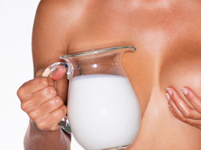 Молочная грудь фото