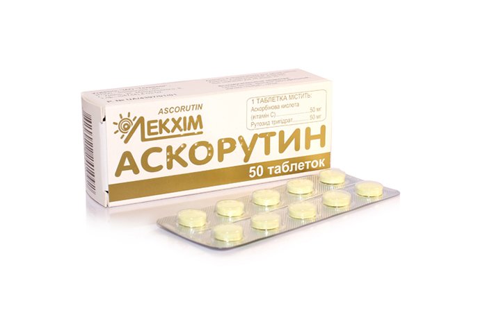 Инструкция по применению таблетки аскорутин