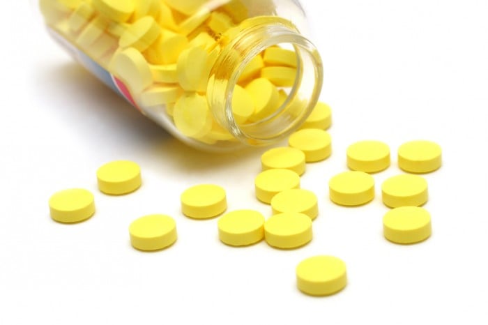 таблетки желтого цвета