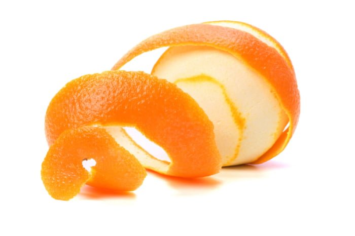 правильная чистка апельсина