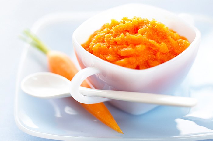 морковное пюре грудничку