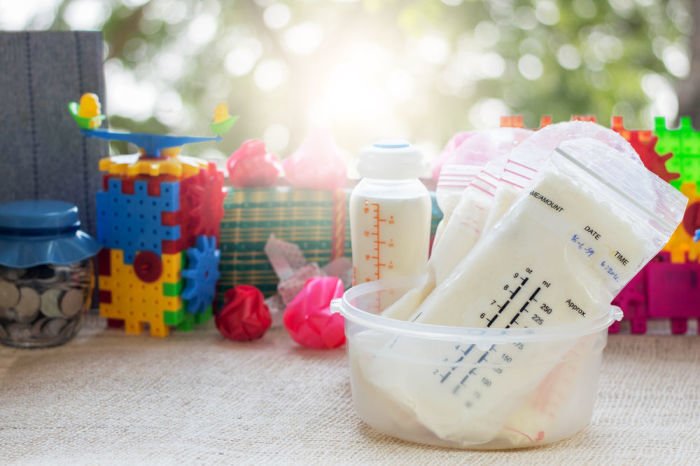 пакеты для хранения грудного молока
