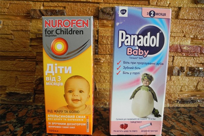нурофен и панадол от температуры у ребенка