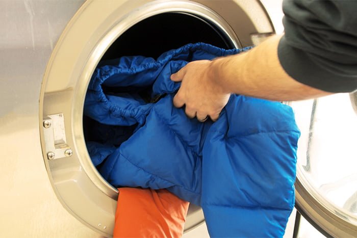 стирка зимней куртки в стиральной машине 