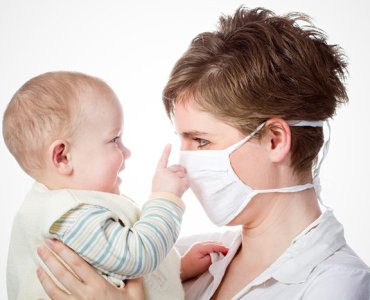 защитная маска при гриппе у кормящей мамы