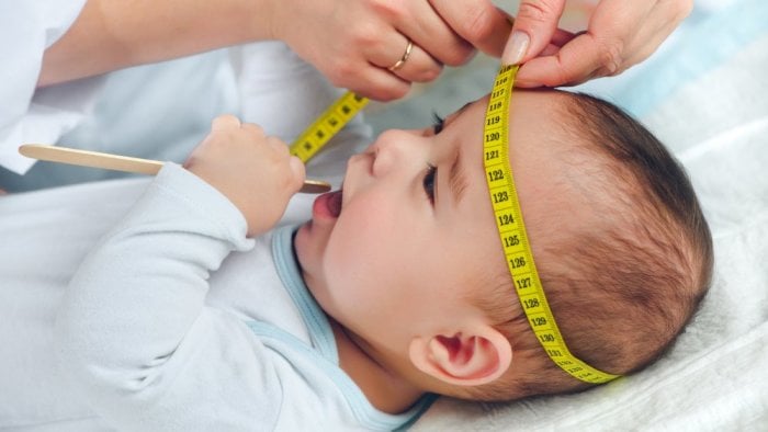 Как измерить голову ребенку