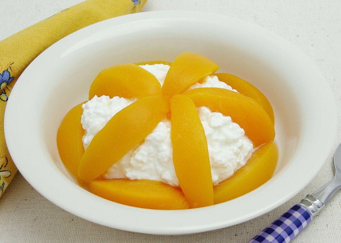 Рецепты с персиком для детей