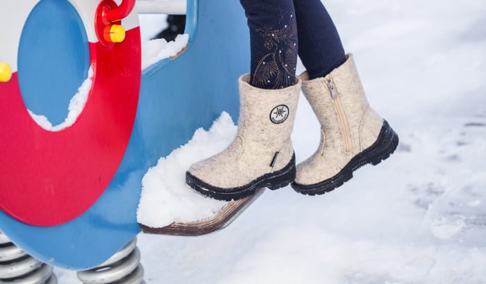 Как определить размер зимней обуви ребенка
