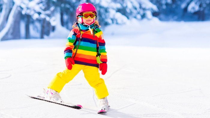 Как одеть ребенка на лыжную прогулку